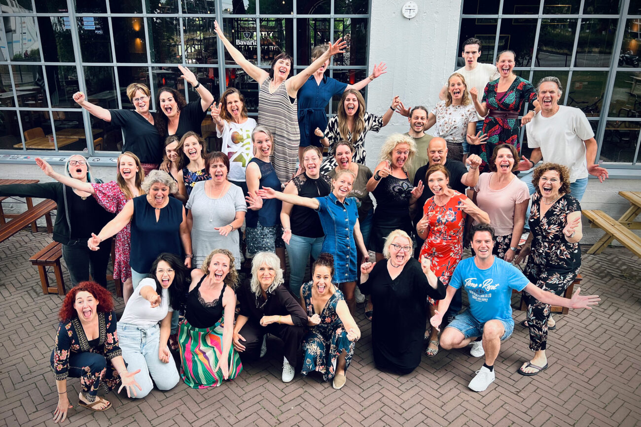 Groepsfoto Vocal Weekend 2023